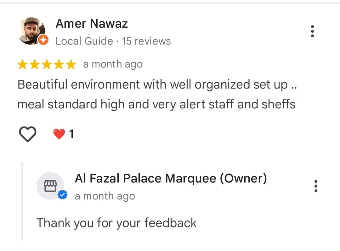 Review by Amer Nawaz - 5 stars